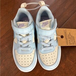 Nike Kids Sky Blue and White Sneakers